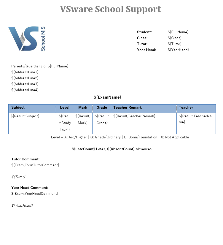 Creating Exam Print Templates (read time 4 minutes)